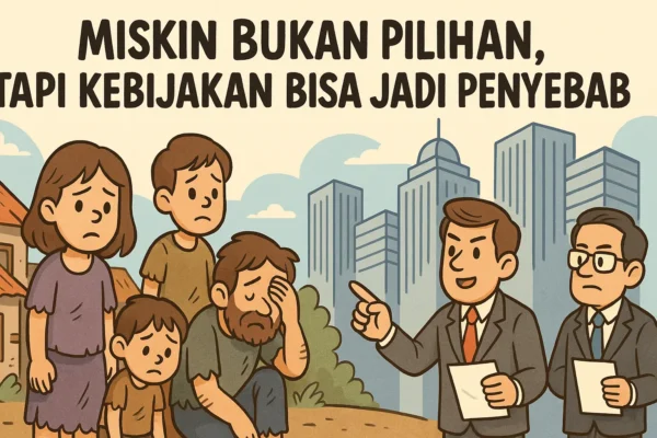 Miskin Bukan Pilihan, Tapi Kebijakan Bisa Jadi Penyebab