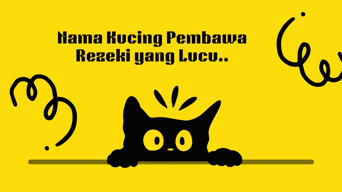 Nama Kucing Pembawa Rezeki yang Lucu